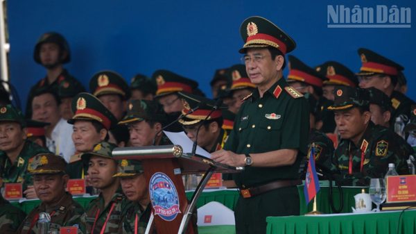 Quân đội ba nước Việt Nam-Lào-Campuchia nâng cao khả năng hiệp đồng ứng phó thảm họa