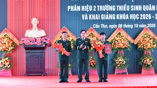 Quân khu 9: Công bố Quyết định thành lập phân hiệu 2 Trường Thiếu sinh quân miền nam