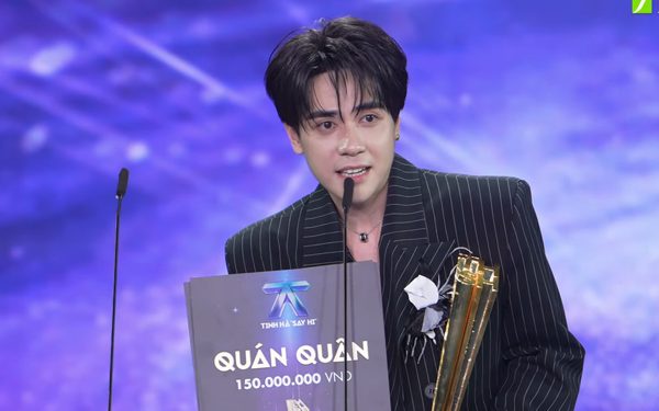 Quang Hùng MasterD là quán quân, Dương Domic được yêu thích nhất Tinh hà say hi