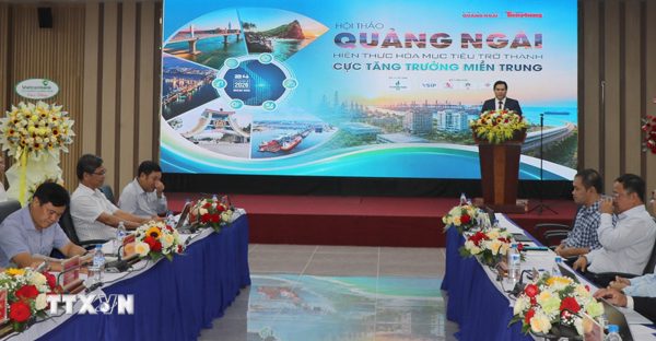 Quảng Ngãi hiện thực hóa mục tiêu trở thành cực tăng trưởng miền Trung
