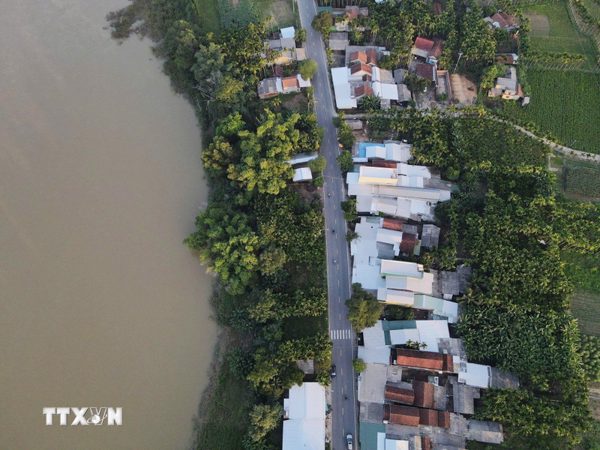 Quảng Ngãi: Sạt lở nghiêm trọng hơn 1.000m2 bờ sông Trà Khúc qua xã Trà Giang