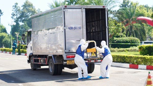 Quảng Ngãi tổ chức diễn tập ứng phó sự cố bức xạ và hạt nhân