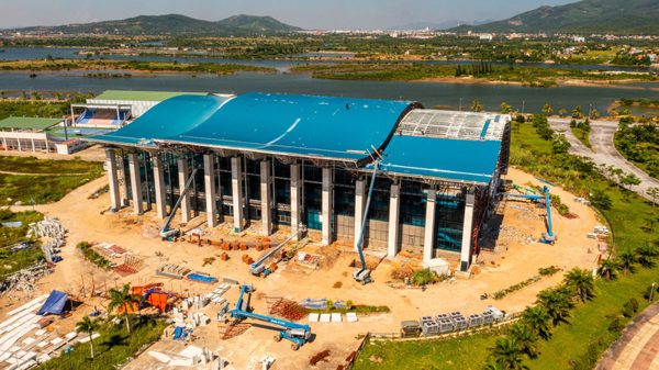 Quảng Ninh 'hồi sinh' Nhà thi đấu dưới nước sau bão Yagi
