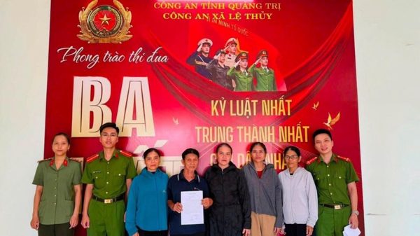 Quảng Trị: Công an xã Lệ Thủy giúp tìm người đàn ông thất lạc 21 năm đoàn tụ cùng gia đình