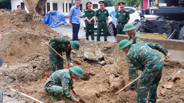 Quảng Trị: Mở rộng tìm kiếm hài cốt liệt sĩ tại phường Quảng Trị