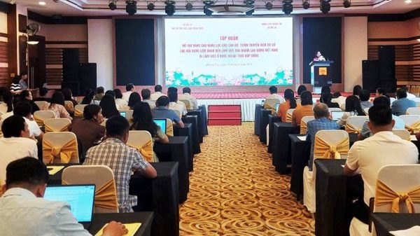 Quảng Trị: Tập huấn nâng cao năng lực cán bộ, tuyên truyền viên cơ sở trong lĩnh vực xuất khẩu lao động