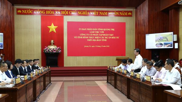 Quảng Trị và T&T Group bàn cách gỡ khó khăn, tăng tốc triển khai loạt dự án trọng điểm