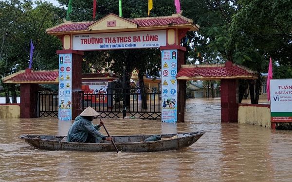 Quảng Trị: Yêu cầu địa phương có nguy cơ ngập lụt, sạt lở... cho học sinh nghỉ học