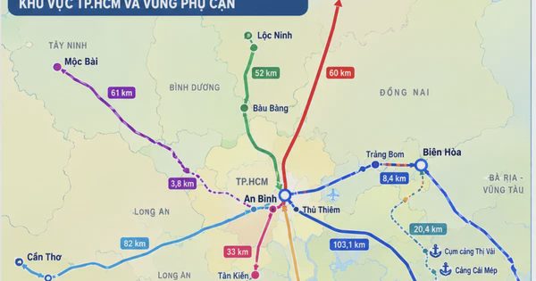 Quy hoạch 7 tuyến đường sắt mới tại TP.HCM