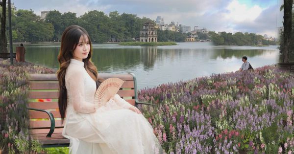 “Quyết không để các nàng thơ nhàm chán”: Hồ Gươm lại thay thảm hoa mới, Hà Nội dạo này thơ thế nhỉ!