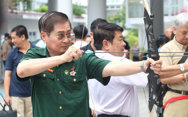 Ra mắt CLB bắn cung Trái tim người lính Phương Nam, hỗ trợ cựu chiến binh khó khăn