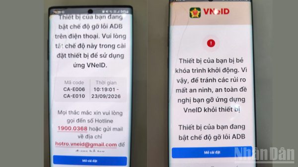 Rà soát thông tin thuê bao để tránh khóa tài khoản VNeID từ ngày 28/9/2026