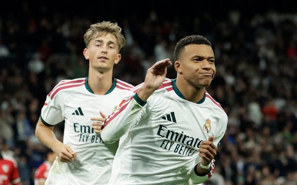 Real Madrid thắng đậm với cú đúp của Mbappe, dù vắng Vinicius