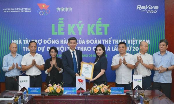 Revive đồng hành với đoàn thể thao Việt Nam tại ASIAD 20