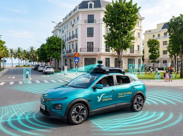 Robotaxi Cấp độ 4 của VinFast tham gia cuộc đua tự hành toàn cầu