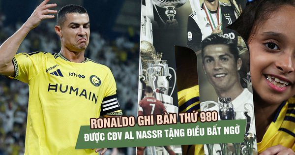 Ronaldo ghi bàn thứ 980, được CĐV Al Nassr tặng điều bất ngờ giữa tin đồn bị treo giò