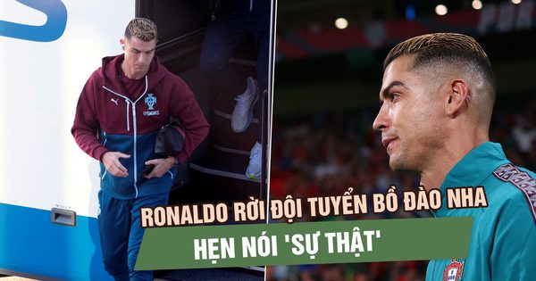 Ronaldo rời đội tuyển Bồ Đào Nha, hẹn nói 'sự thật'
