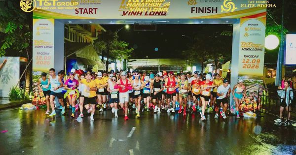 Rực rỡ sắc màu và cảm xúc tại T&T Group Marathon Vĩnh Long
