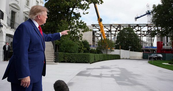 Rủi ro chính trị cho tham vọng cải tạo thủ đô của ông Trump