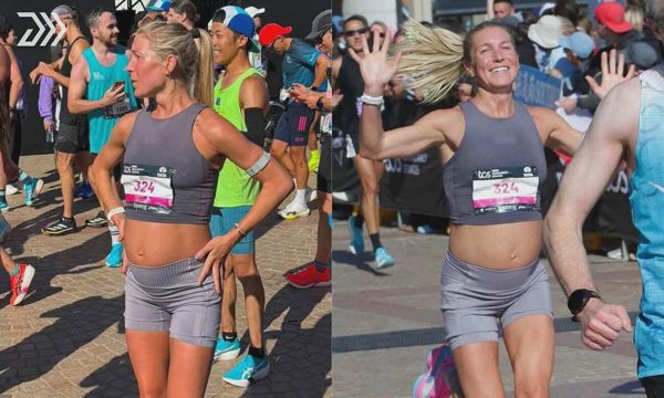 Runner mang thai 32 tuần chạy sub3 tại Sydney Marathon