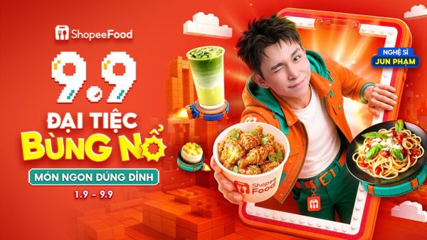 'Sạc' năng lượng cho tháng 9 đầy hứng khởi với ShopeeFood 9.9