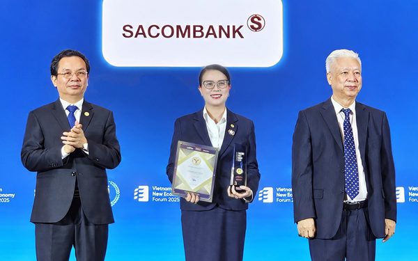 SACOMBANK được vinh danh thương hiệu mạnh 2026