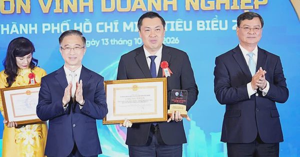 Saigontourist nhận giải thưởng Thương hiệu Vàng và Doanh nghiệp TP.HCM tiêu biểu 2026
