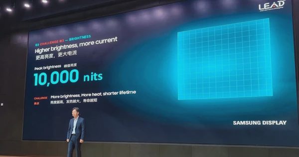 Samsung ra mắt màn hình OLED cho smartphone đạt độ sáng kỷ lục