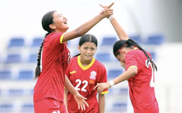 Sân Bà Rịa chứng kiến trận đấu 18-0 ở vòng loại U17 nữ châu Á