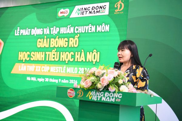 Sân chơi bóng rổ học đường Hà Nội khởi động mùa giải thứ 20
