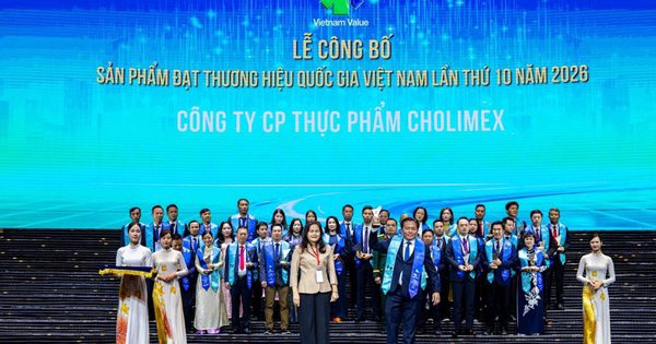 Sản phẩm Cholimex Food đạt chứng nhận Thương hiệu quốc gia Việt Nam 2026