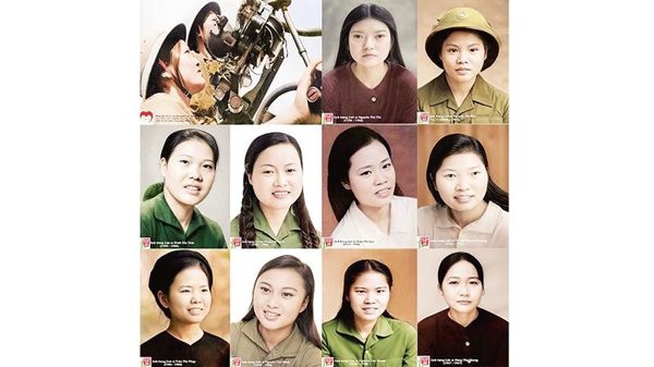 Sáng mãi tấm gương 10 nữ dân quân Lam Hạ
