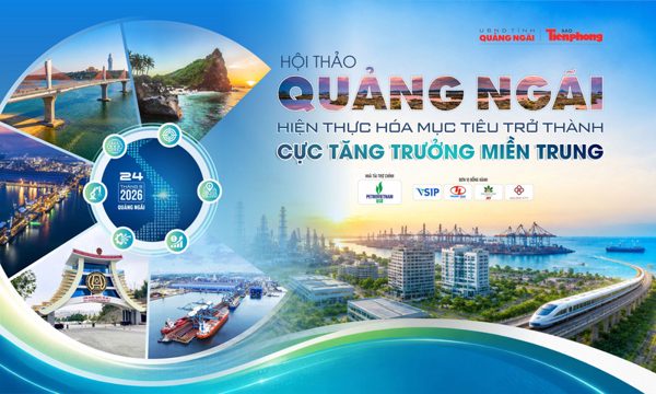 Sáng mai, thảo luận gỡ điểm nghẽn để Quảng Ngãi trở thành cực tăng trưởng mới