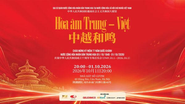 Sắp diễn ra chương trình nghệ thuật “Hòa âm Trung-Việt”