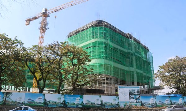 Sập giàn giáo Rạp Tháng 8 ở Tuyên Quang, 1 người tử vong