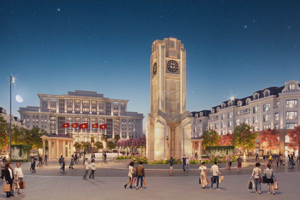 Sắp khánh thành phố đi bộ Central Square ở trung tâm tỉnh Thái Nguyên