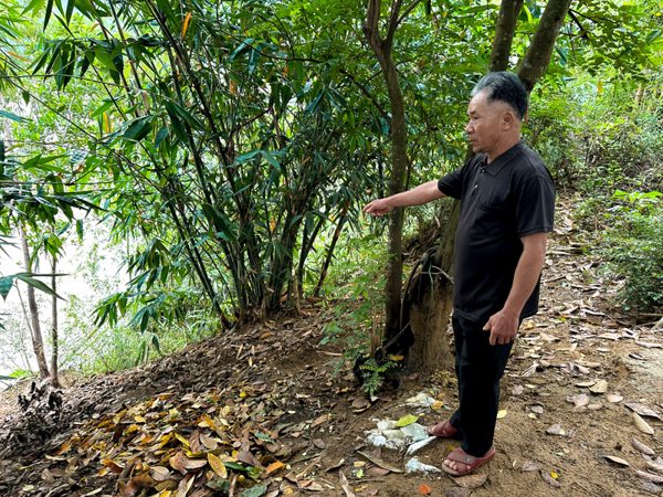 Sạt lở bờ sông Vu Gia, người dân Đà Nẵng thấp thỏm trước mùa mưa lũ