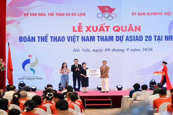 SHB tiếp sức Đoàn Thể thao Việt Nam chinh phục ASIAD 20