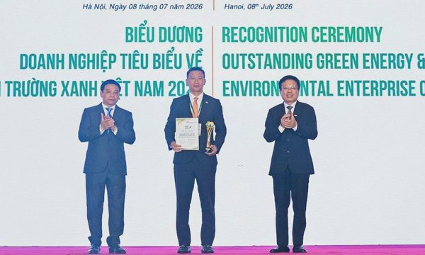 SHB vào top 10 doanh nghiệp tiêu biểu về năng lượng và môi trường xanh