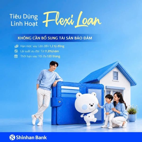 Shinhan đồng hành hành trình tài chính của gia đình