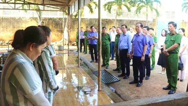 Siết chặt kiểm sát việc thi hành án phạt tù tại các cơ sở giam giữ phạm nhân