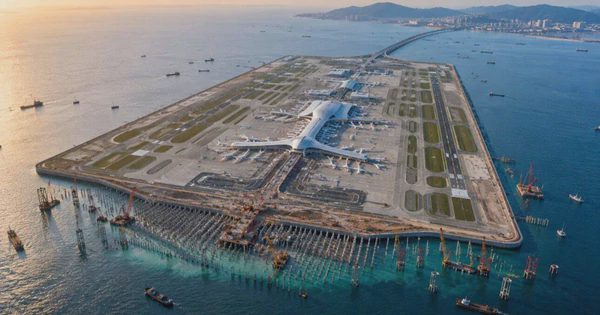 Siêu sân bay trên đảo nhân tạo lớn nhất thế giới rộng 2.000 ha lập kỷ lục toàn cầu: Tương lai có thể đón tới 80 triệu khách mỗi năm, dự kiến hoàn thành vào 2035