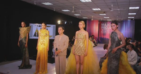 Sinh viên thời trang đưa chất liệu truyền thống lên sàn diễn tốt nghiệp