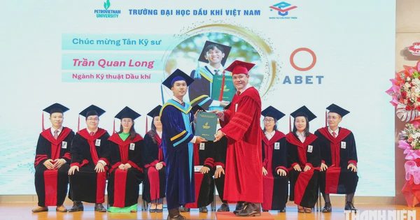 Sinh viên tốt nghiệp Trường ĐH Dầu khí Việt Nam có việc làm 100%