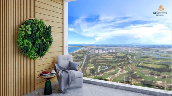 Sky Villa Newtown Diamond: Đặc quyền sở hữu tầm nhìn sân gôn 36 hố