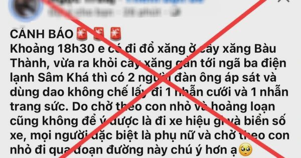 Sợ chồng biết mất nhẫn cưới, người phụ nữ ở TP.HCM bịa chuyện bị cướp