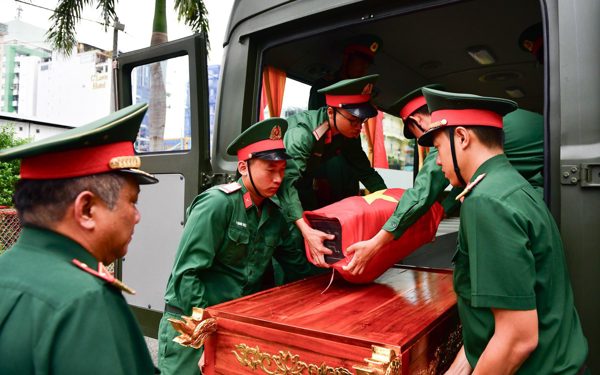Sơ duyệt Lễ truy điệu, an táng hài cốt liệt sĩ tại công viên Lê Thị Riêng