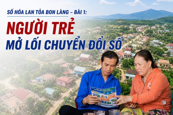 Số hóa lan tỏa bon làng - Bài 1: Người trẻ mở lối chuyển đổi số