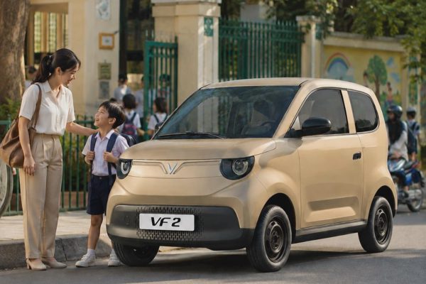 Sở hữu thêm VinFast VF 2 để chủ động đưa đón con trong phố