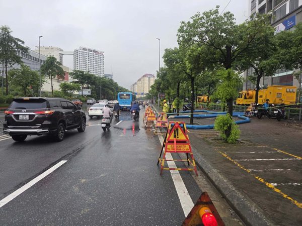 Sở Xây dựng Hà Nội: Các công trình chống úng ngập phát huy hiệu quả